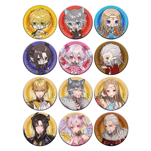 キャラバッジコレクション（全12種）